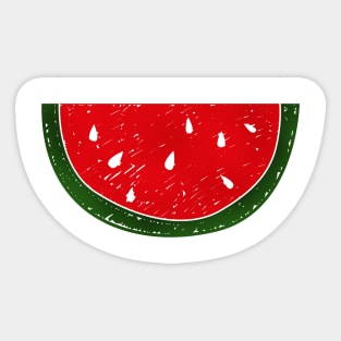 watermelon artwork Sticker